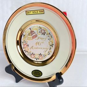 Chokin 24K Gold Plate 40h Anniversary‎